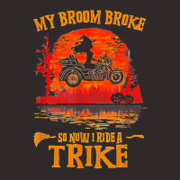 Witch My Broom Broke So Now I Ride A Trike Halloween Costume T Shirt Racerback Tank | Artistshot