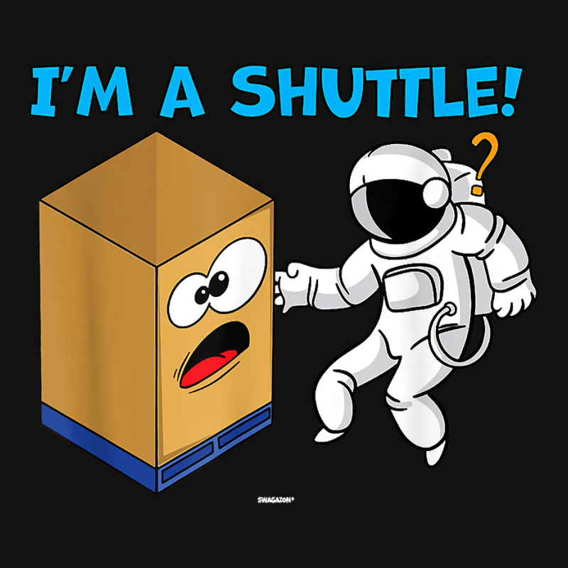 Cardboard Bin Coworker Swagazon Associate I'm A Shuttle T Shirt Scorecard Crop Tee by cm-arts | Artistshot