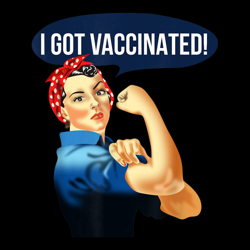 Pro Vaccine Vaccinated Rosie The Riveter Vaccinator T Shirt Kids Cap by cm-arts | Artistshot