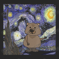 Smileteesall Wombat In Starry Night Art Women's Pajamas Set | Artistshot