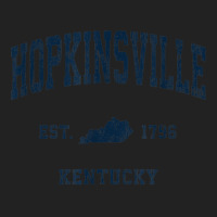 Hopkinsville Kentucky Ky Vintage Athletic Navy Sports Design T Shirt Backpack | Artistshot