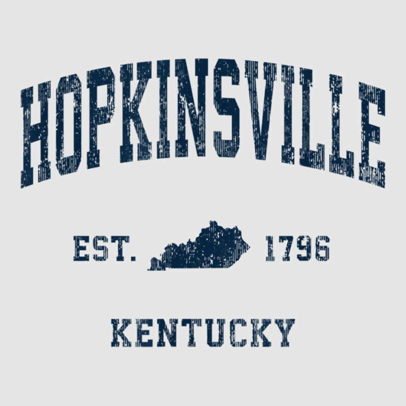 Hopkinsville Kentucky Ky Vintage Athletic Navy Sports Design T Shirt Full-length Apron | Artistshot