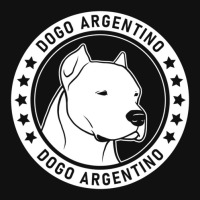 Dogo Argentino Dog Portrait Baby Bibs | Artistshot