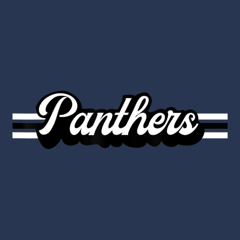 Retro Panthers Mascot, Unisex School Spirit, Panther Sports Ladies Denim Jacket by kentuckykonpha9 | Artistshot