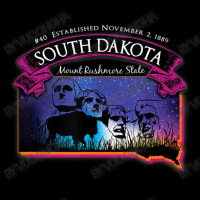 South Dakota Mount Rushmore State Map Buffalo Starry Night Long Sleeve Shirts | Artistshot