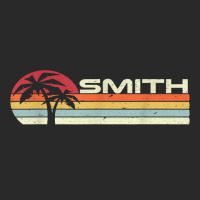 Smith Surname 80s 90s Vintage Sunset With Palm Trees T Shirt Printed Hat | Artistshot