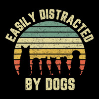 Easily Disraced By Dogs Shir Dog Shir Dog Lover V-neck Tee | Artistshot