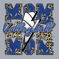 Volleyball Mom Volleyball Lightning Bolt Leopard Blue T Shirt Tank Dress | Artistshot