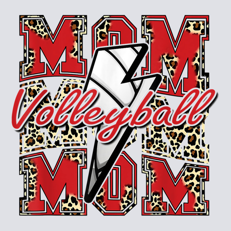 Volleyball Mom Volleyball Lightning Bolt Leopard Red T Shirt Bucket Hat by cm-arts | Artistshot