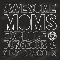 Tabletop Awesome Moms Explore Dungeons And Slay Dragons Ladies Fitted T-shirt | Artistshot