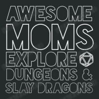 Tabletop Awesome Moms Explore Dungeons And Slay Dragons Women's Triblend Scoop T-shirt | Artistshot