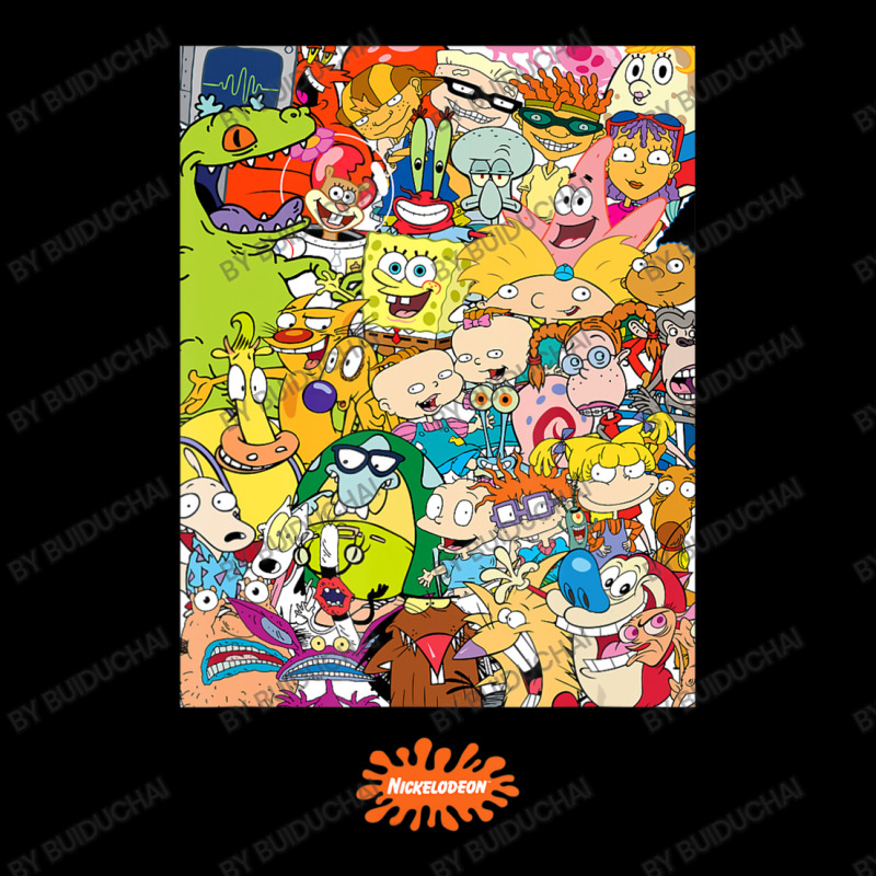 Group Shot Center Square All 90s Characters Adjustable Cap by buiduchai | Artistshot