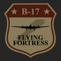 B-17 Flying Fortress Patch Ladies Fitted T-shirt | Artistshot