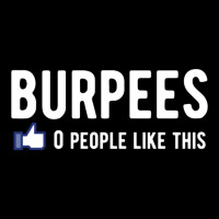 Burpees 0 People Like This Adjustable Cap | Artistshot