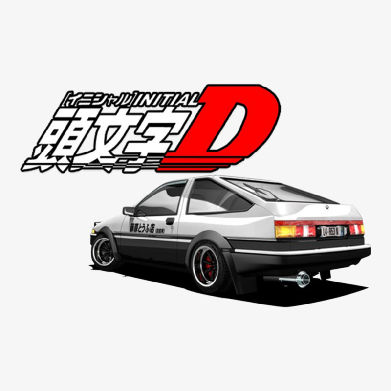 Initial D - Ae89 Trueno Ladies Fitted T-Shirt by cm-arts | Artistshot