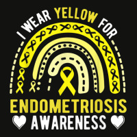 Endometriosis Awareness Month Rainbow For Endo Warrior T Shirt Scorecard Crop Tee | Artistshot