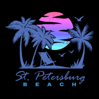 St. Petersburg Beach St Pete Florida Vacation Vintage Sunset Long Slee Toddler Sweatshirt | Artistshot