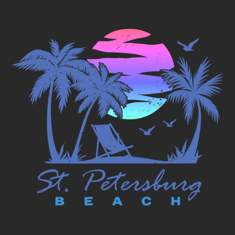 St. Petersburg Beach St Pete Florida Vacation Vintage Sunset Long Slee Toddler T-shirt by cm-arts | Artistshot