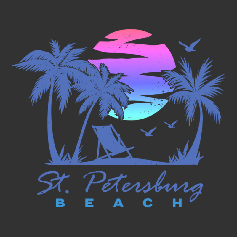 St. Petersburg Beach St Pete Florida Vacation Vintage Sunset Long Slee Baby Bodysuit by cm-arts | Artistshot