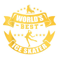 Figure Skating Worlds Best Ice Skater Dancer T Shirt Maternity Scoop Neck T-shirt | Artistshot