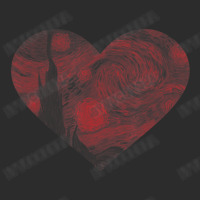 Starry Night Heart By Vincent Van Gogh Famous Painting Exclusive T-shirt | Artistshot