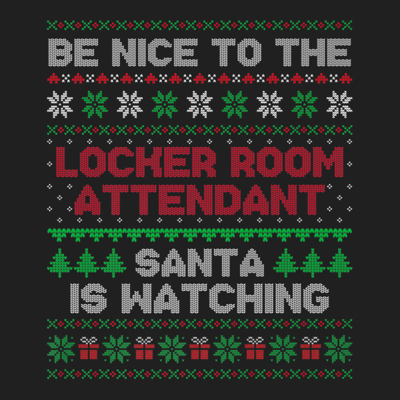 Locker Room Attendant Gift Locker Room Attendant Ugly Xmas Premium T S Ladies Polo Shirt by cm-arts | Artistshot