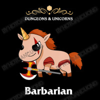 Unicorn Barbarian Fantasy D20 Tabletop Rpg Roleplaying Gamer Women's V-neck T-shirt | Artistshot