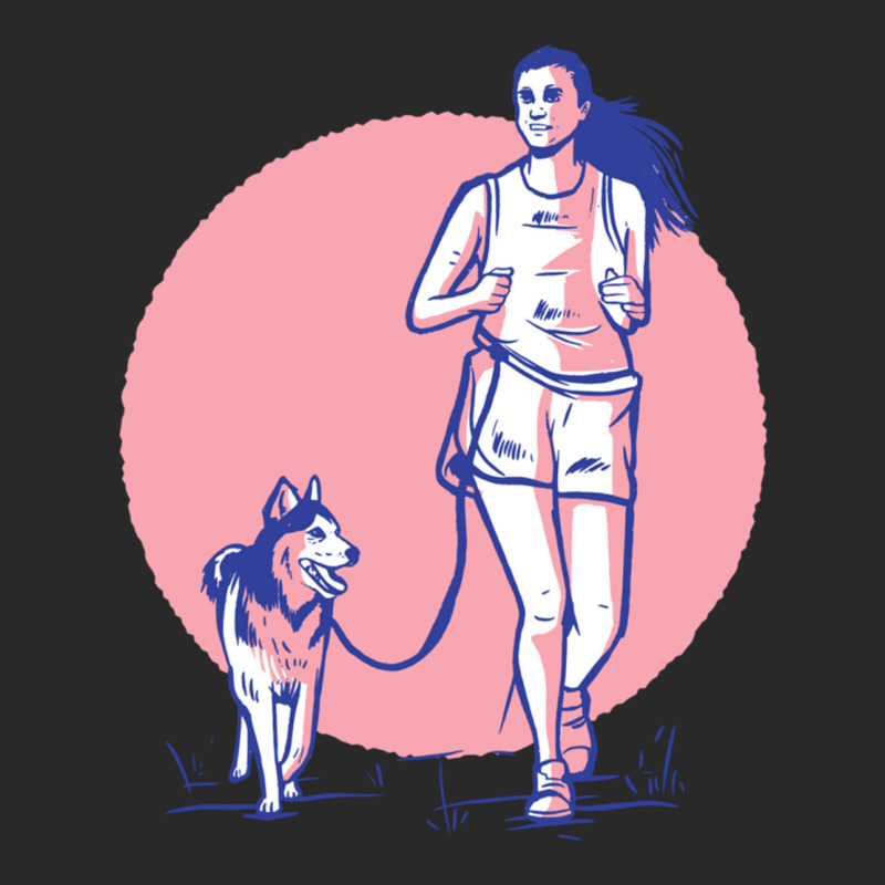 Amazing Woman Running With Her Dog Printed hat by cm-arts | Artistshot