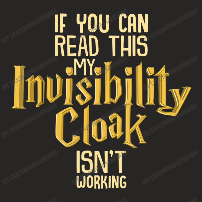 Invisibility Cloak Shirt Geek Book Movie Lover Tshirt Kids Ladies Fitted T-Shirt by duongnhannam | Artistshot