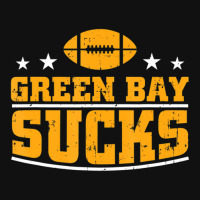 Green Bay Sucks Football Sarcastic Humor Landscape Canvas Print | Artistshot