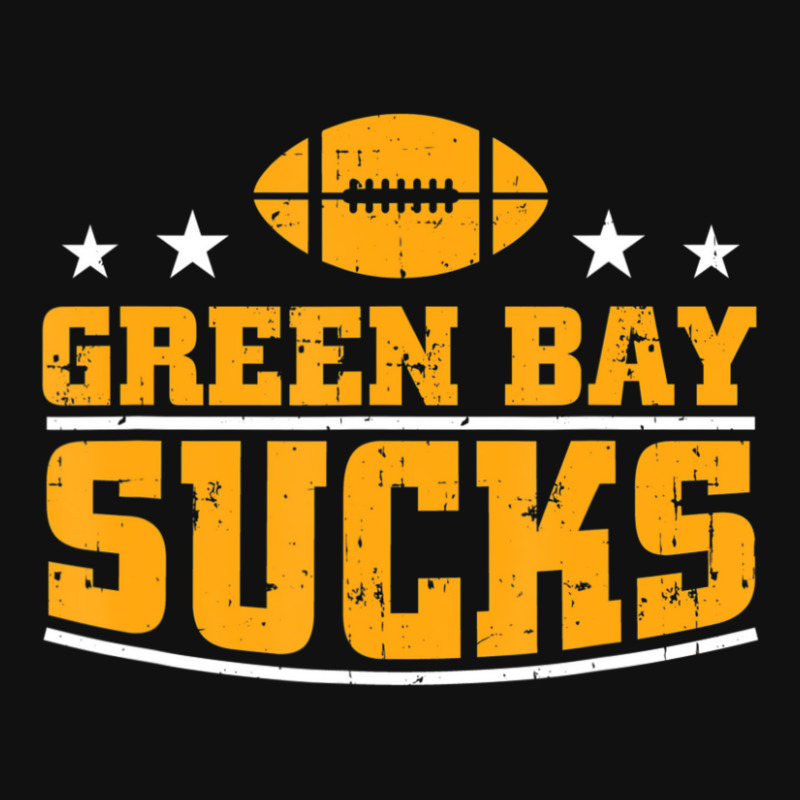 Green Bay Sucks Football Sarcastic Humor Skinny Tumbler | Artistshot