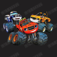 Kids Blaze & The Monster Machines Truck Crew T-shirt | Artistshot