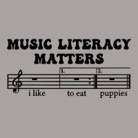 Music Literacy Matters I Like To Eat Puppies Pullover Hoodie Racerback Tank | Artistshot