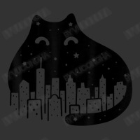 Starry Night Urban City Skyline Black Cat Baby Bodysuit | Artistshot