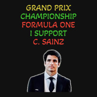 Carlos Sainz - Illustration Art Design Pin-back Button | Artistshot