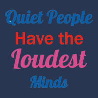 Quiet People Have The Loudest Minds Men Denim Jacket | Artistshot