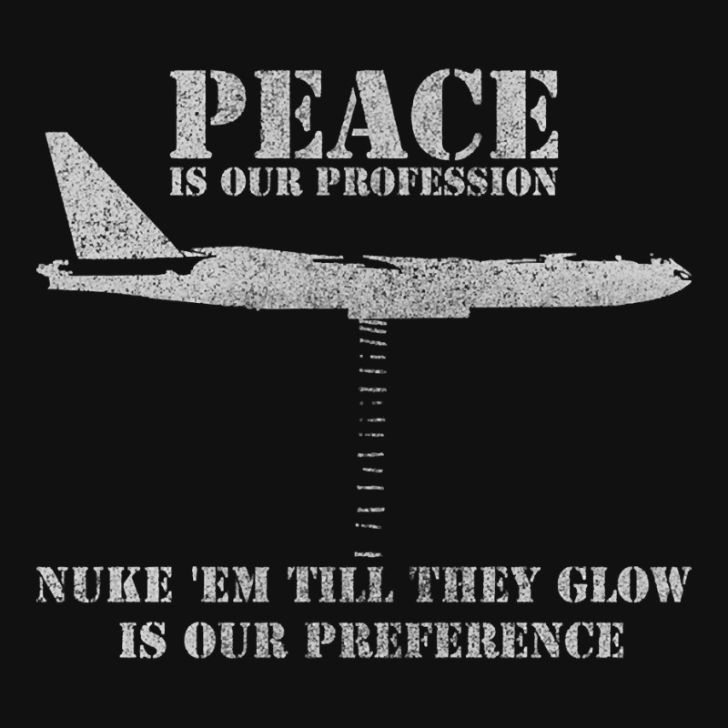 B52 Nuclear Bomber Plane Peace Is Our Profession Baby Beanies by Kanmosrin52 | Artistshot