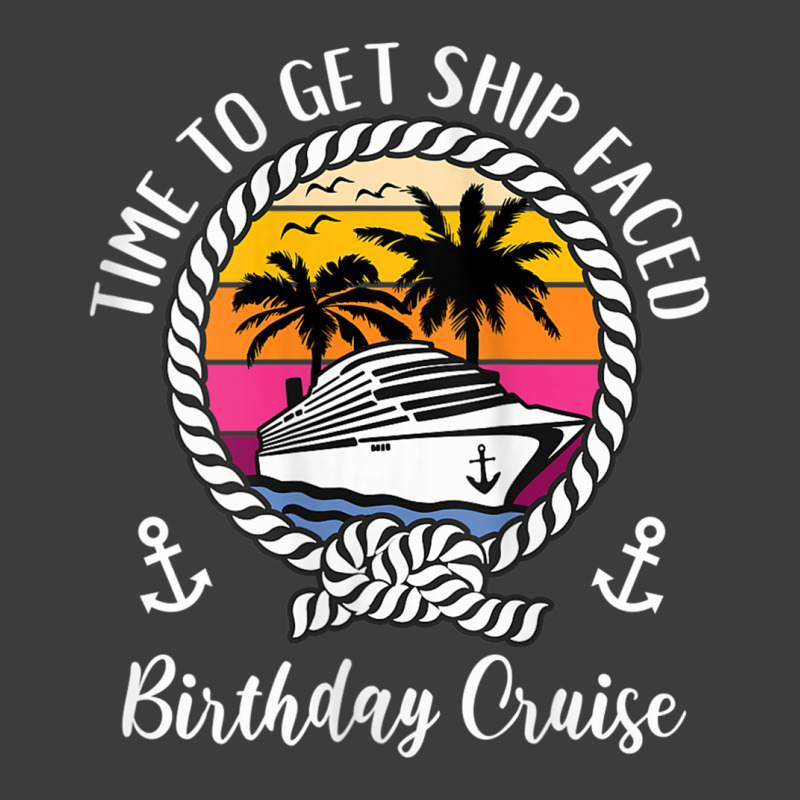 Womens Funny Girls Cruise Time To Get Ship Faced Birthday Cruise Tank Men's Polo Shirt by cm-arts | Artistshot