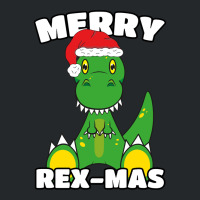 Merry Rex Mas Christmas T Rex Cartoon Sweatshirt Crewneck Sweatshirt | Artistshot