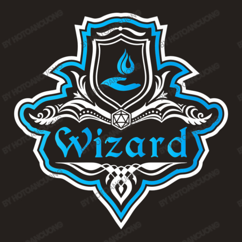 Wizard Class Emblem Dungeons And Rpg Dragons Tank Top | Artistshot