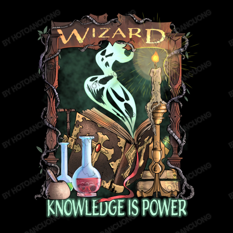 Wizard Knowledge Is Power Dragons D20 Rpg Gamer Men's 3/4 Sleeve Pajama Set by hotoancuong | Artistshot