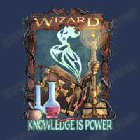 Wizard Knowledge Is Power Dragons D20 Rpg Gamer Ladies Denim Jacket | Artistshot