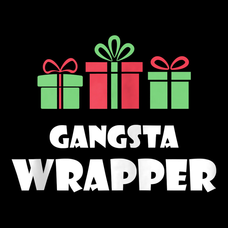 Gangsta Wrapper Funny Christmas Santa Xmas Wrapping 1 Zip Hoodie Youth Hoodie | Artistshot