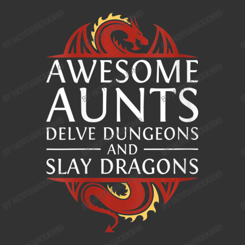 Womens Awesome Aunts Delve Dungeons And Slay Dragons Rpg Gaming V-neck Baby Bodysuit by hotoancuong | Artistshot