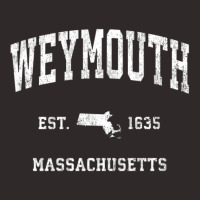 Weymouth Massachusetts Ma Vintage Athletic Sports Racerback Tank | Artistshot