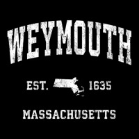 Weymouth Massachusetts Ma Vintage Athletic Sports Women's V-neck T-shirt | Artistshot