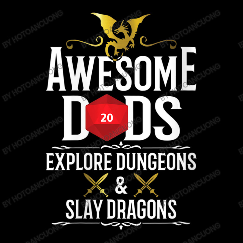 Womens Awesome Dads Explore Dungeons And Slay Dragons Gamer Dad Vneck Unisex Jogger by hotoancuong | Artistshot