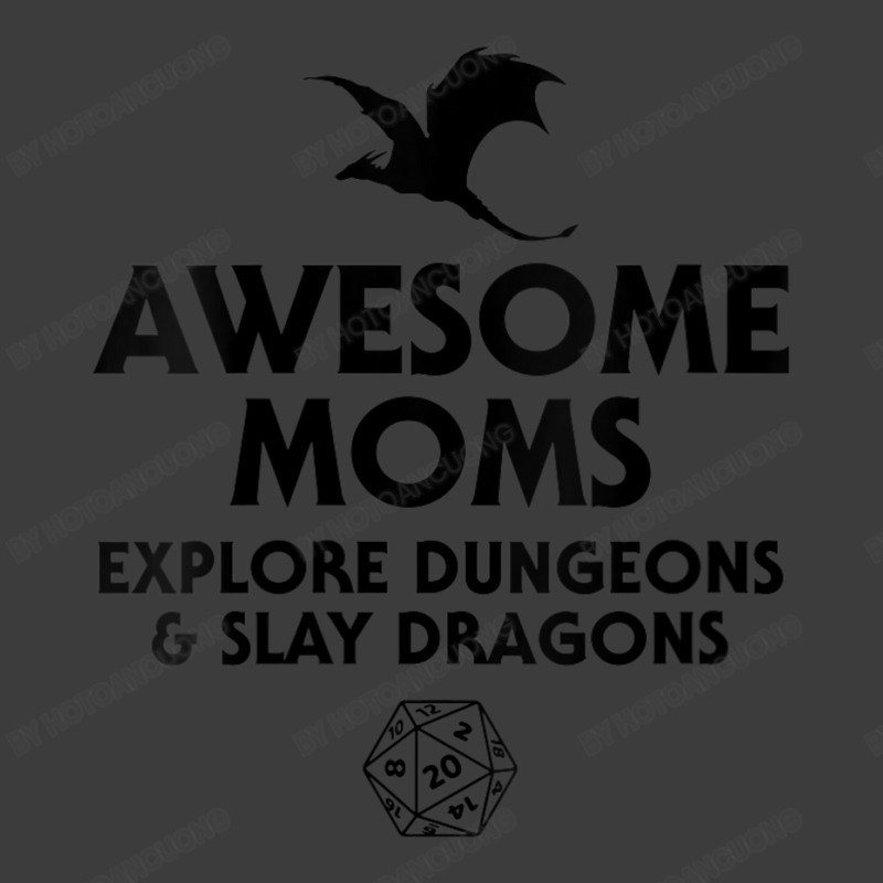 Womens Awesome Moms Explore Dungeons And Slay Dragons, Dragon Mom V-ne Men's Polo Shirt by hotoancuong | Artistshot