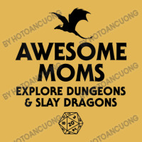 Womens Awesome Moms Explore Dungeons And Slay Dragons, Dragon Mom V-ne Vintage Hoodie And Short Set | Artistshot