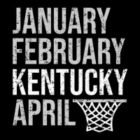 January February Kentucky April March Basketball Madness Fan Adjustable Cap | Artistshot